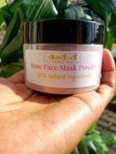 Load image into Gallery viewer, Rose Face Mask Powder