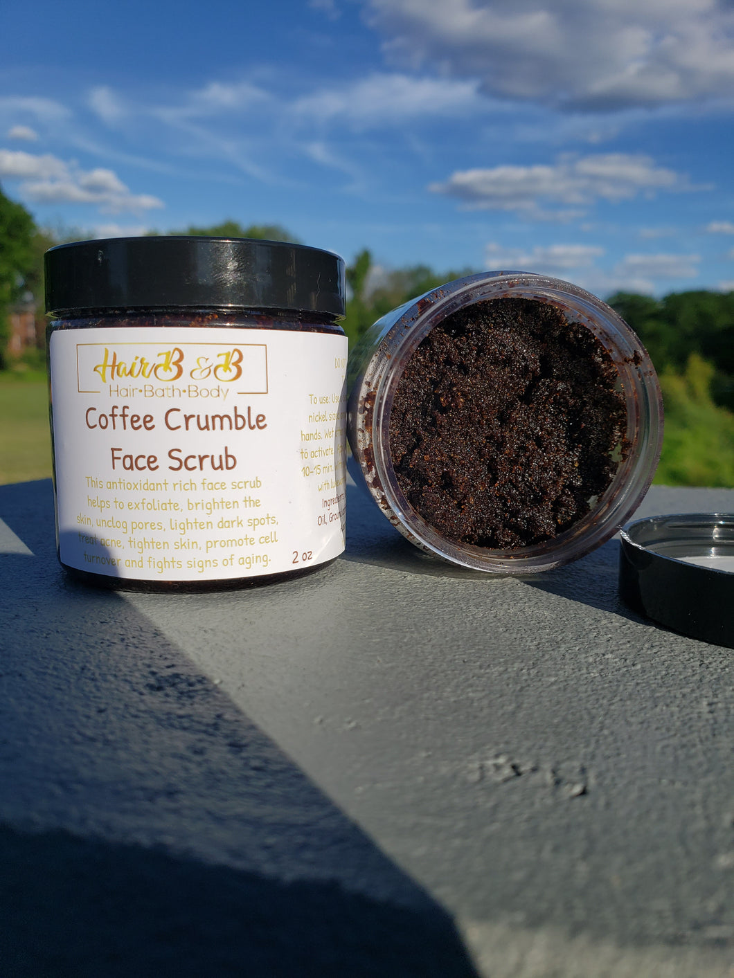 Coffee Crumble Face Scrub